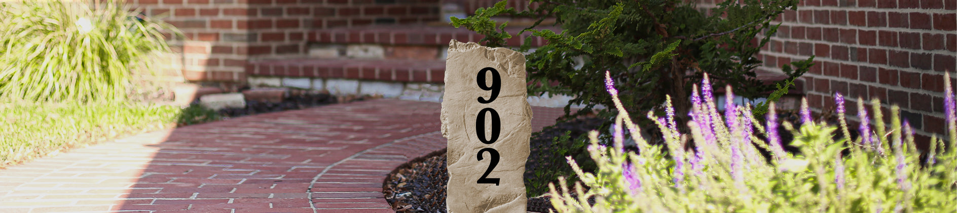 Vertical Address Sign