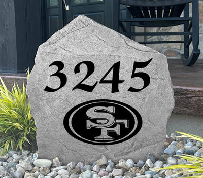 San Francisco 49ers Address Stone