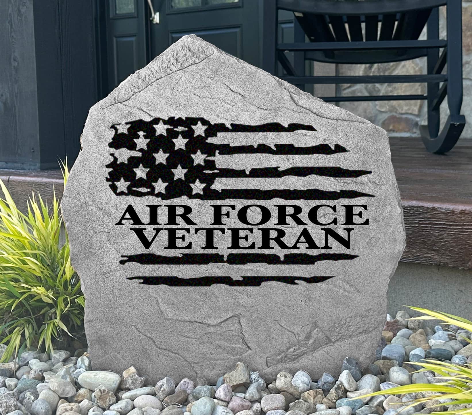 Veteran Flag Stone