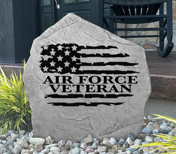 Veteran Flag Stone