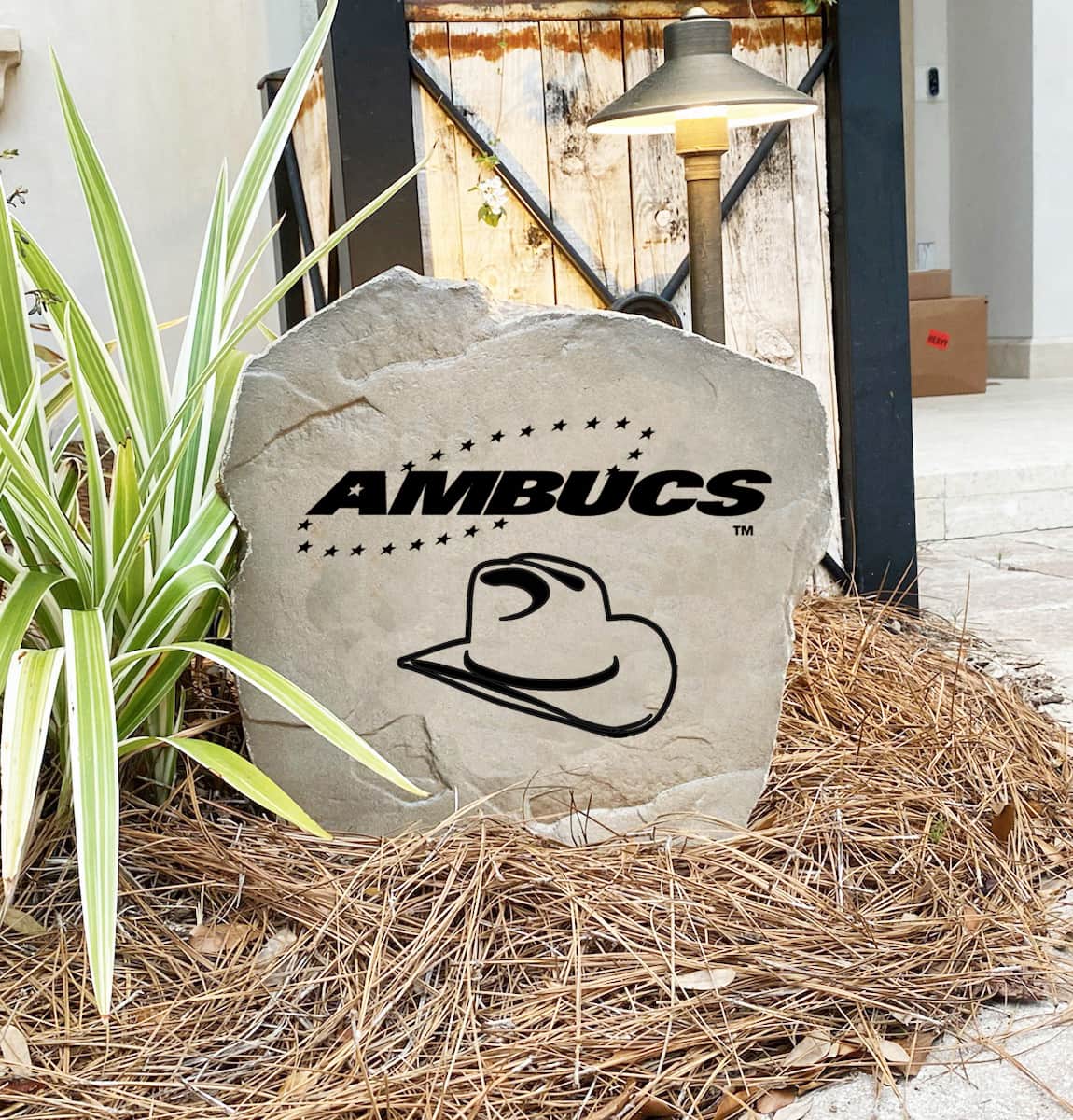 Ambucs Big Hat Stone