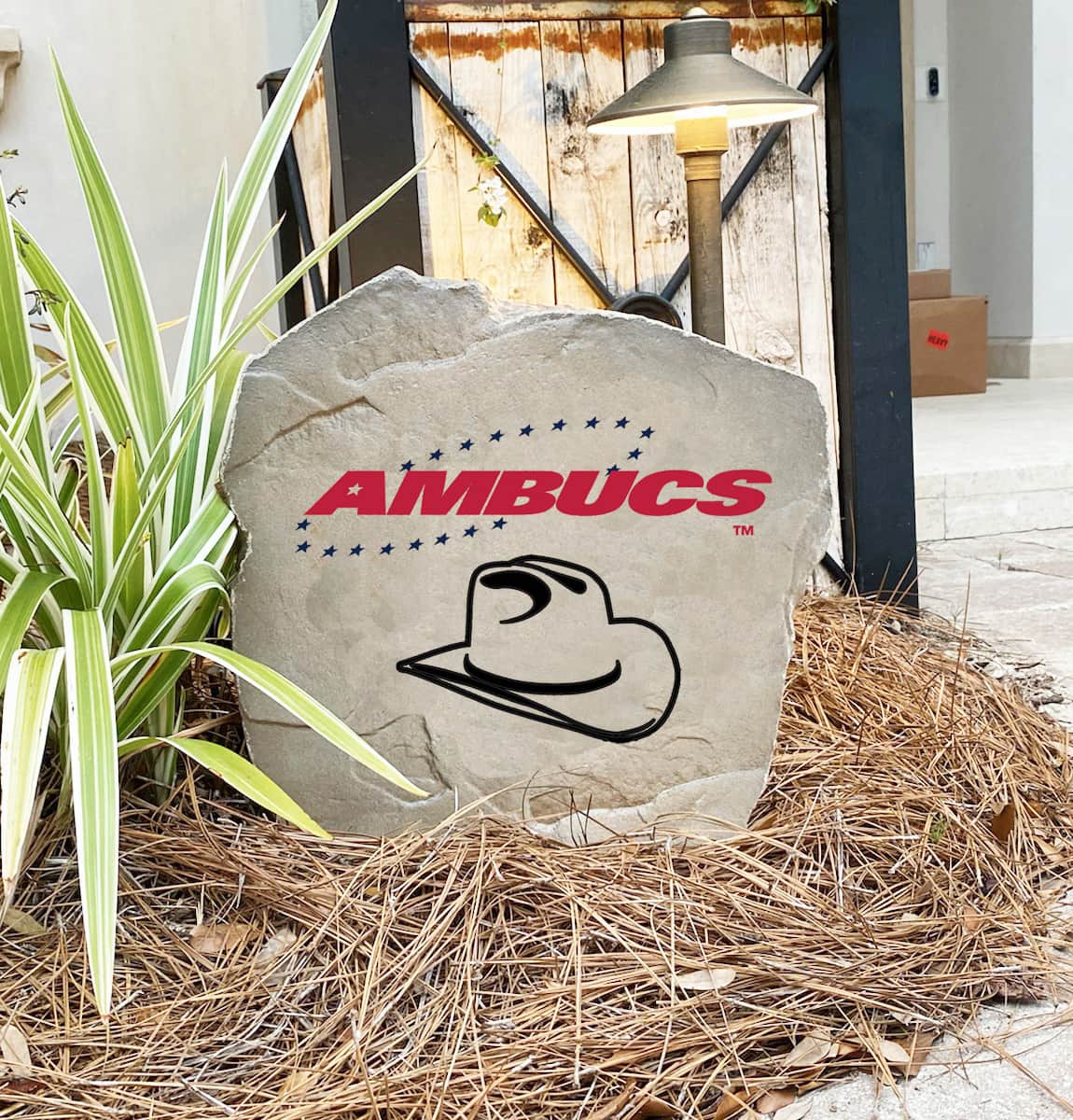 Ambucs Big Hat Stone