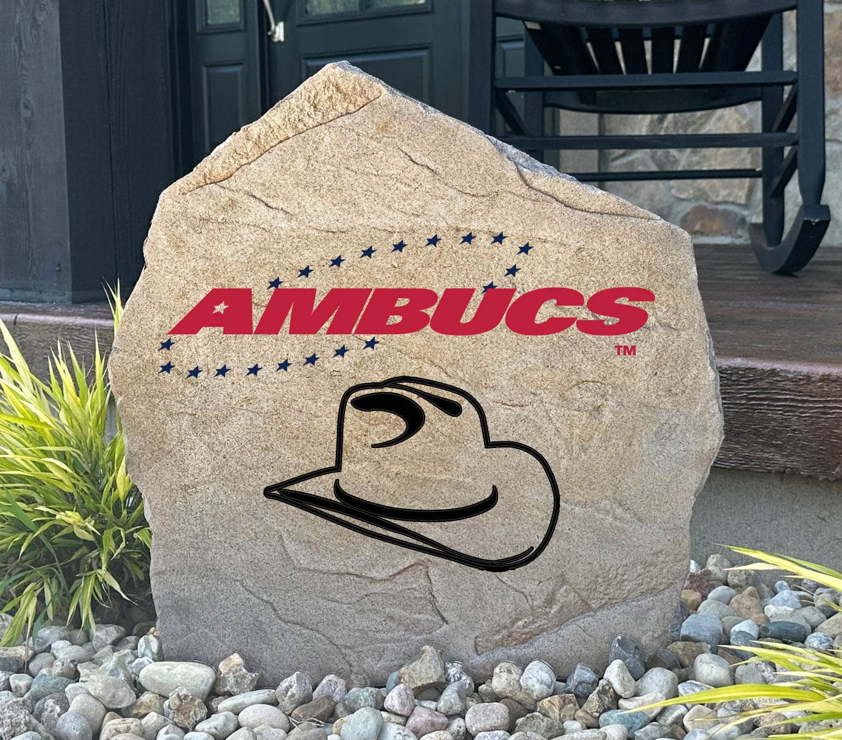 Ambucs Big Hat Stone