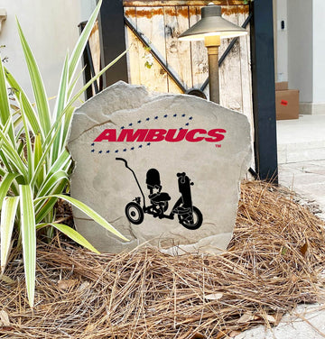 Ambucs Flag Tricycle Stone