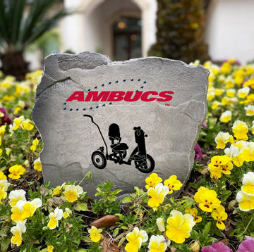 Ambucs Flag Tricycle Stone