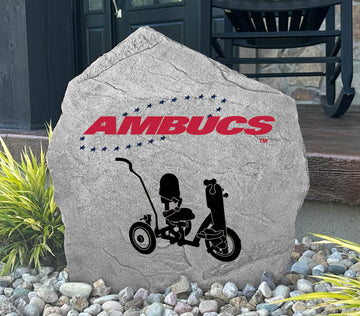 Ambucs Flag Tricycle Stone