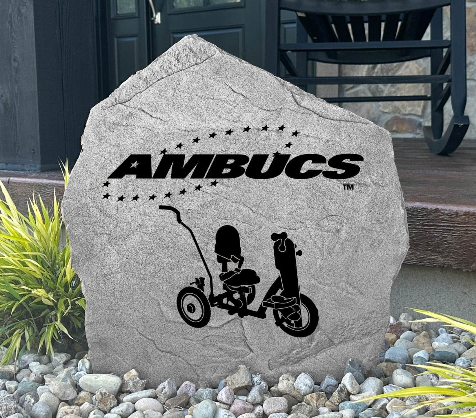 Ambucs Tricycle Stone