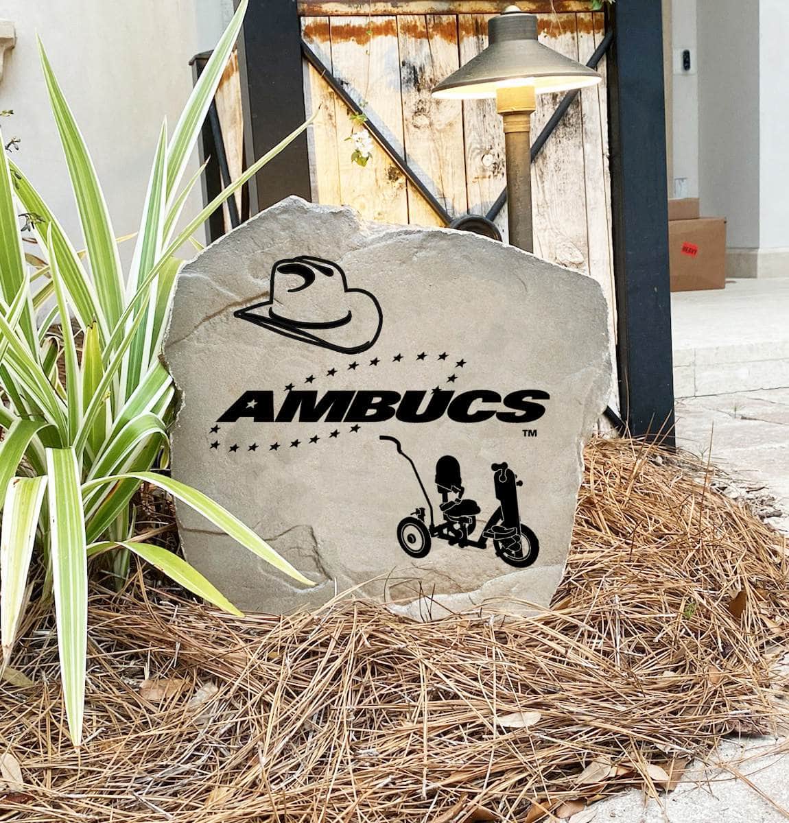 Ambucs Hat Trike Stone