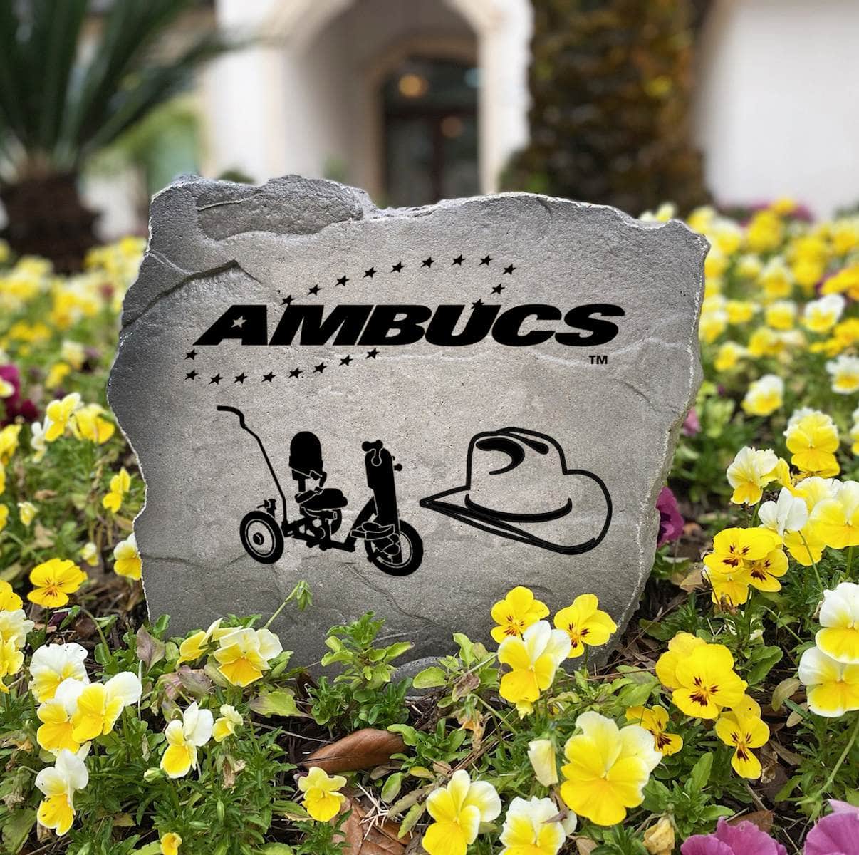 Ambucs Trike Hat Stone