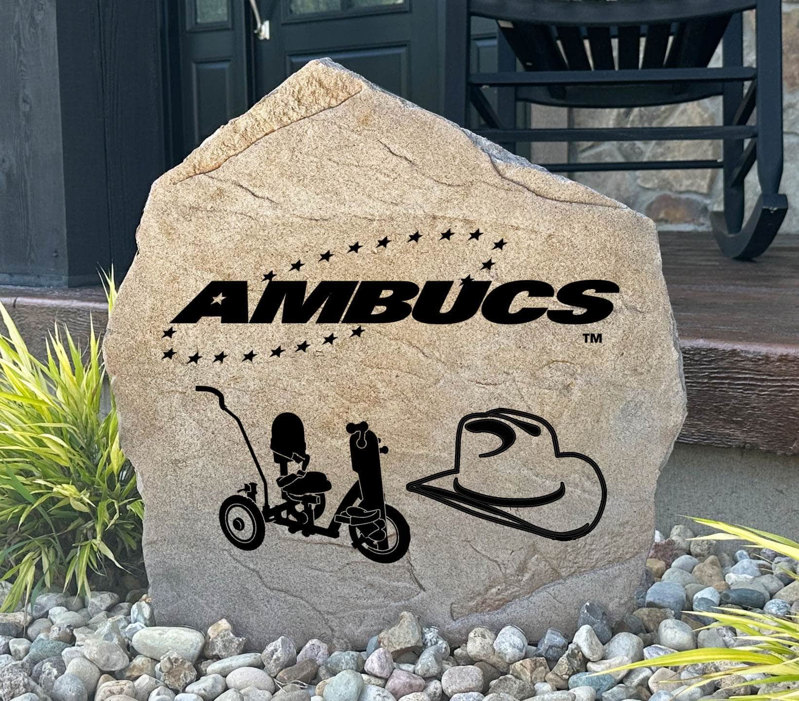 Ambucs Trike Hat Stone