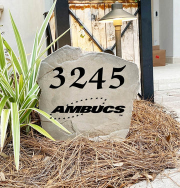 Ambucs Address Stone