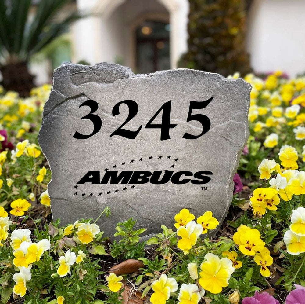 Ambucs Address Stone