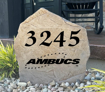 Ambucs Address Stone