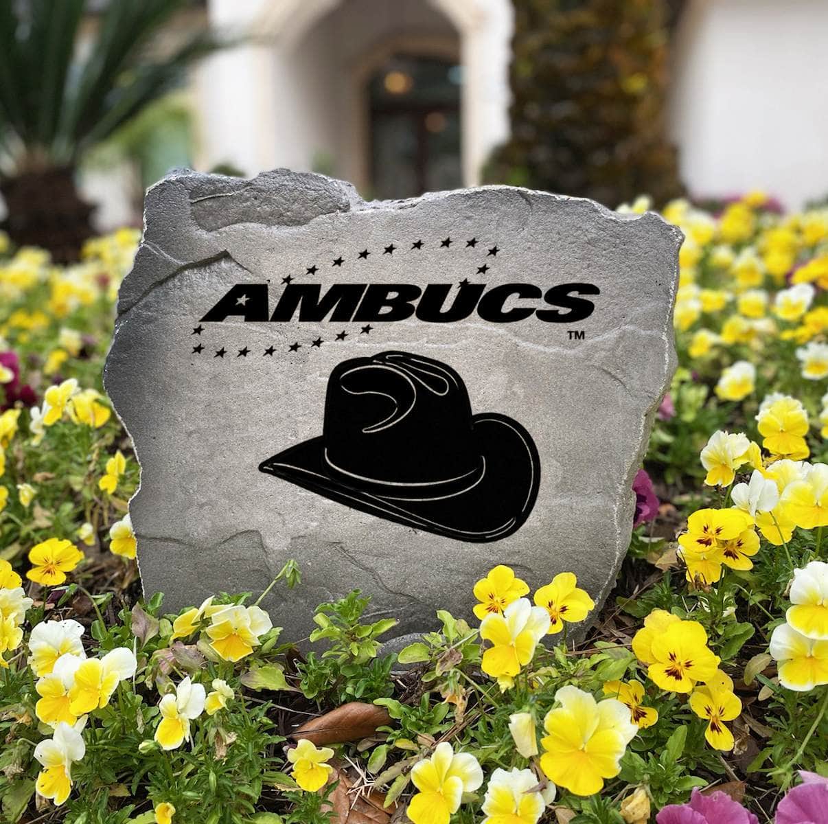 Ambucs Black Hat Stone
