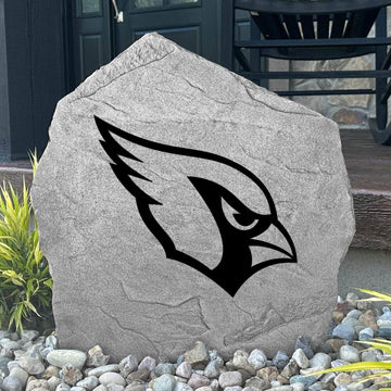 Show your Cardinals spirit with a handcrafted Arizona Cardinals Logo Stone featuring officially licensed NFL artwork. Designed to enhance flower beds, entryways, backyard entertaining spaces, and outdoor living areas.