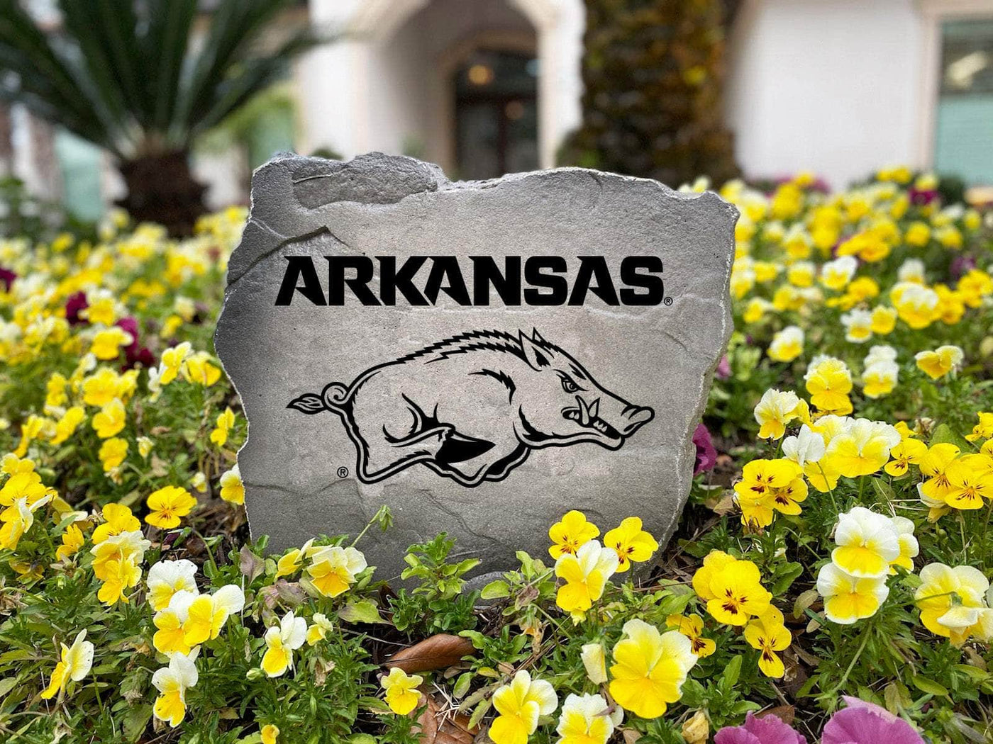 University Of Arkansas Logo Stone