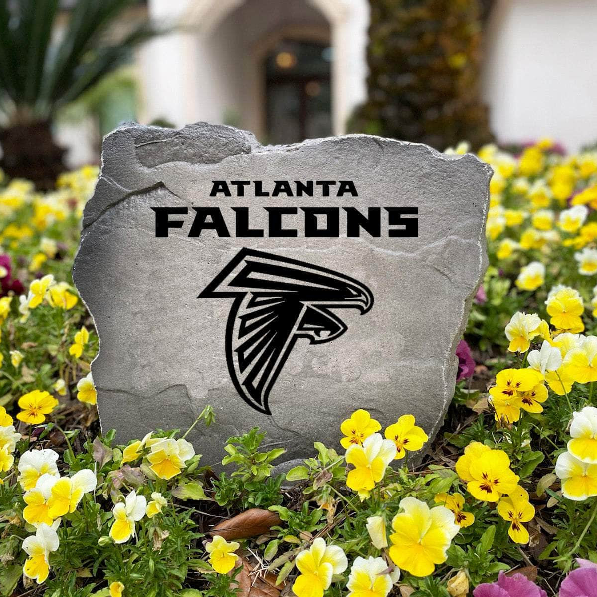 Premium Atlanta Falcons garden stone created for passionate football fans who want authentic NFL décor that blends beautifully with their landscaping. Crafted for years of lasting beauty and team pride.