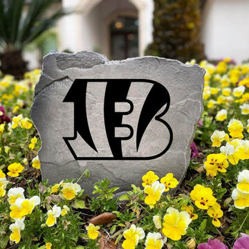 Premium Cincinnati Bengals garden stone designed for dedicated football fans who want to add authentic NFL décor to their home's landscaping. Built to provide years of beauty and team spirit.