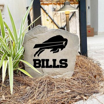 Made in the USA, this Buffalo Bills Logo Stone is precision engraved for exceptional detail and long-lasting outdoor durability. Available in Sandstone and Greystone finishes to complement any landscape.