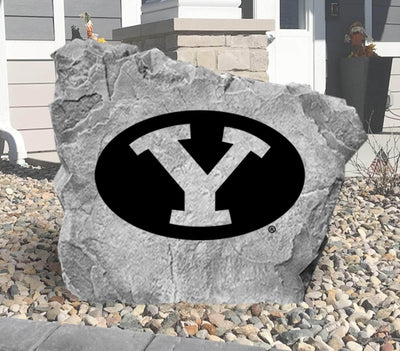 Brigham University Logo Stone