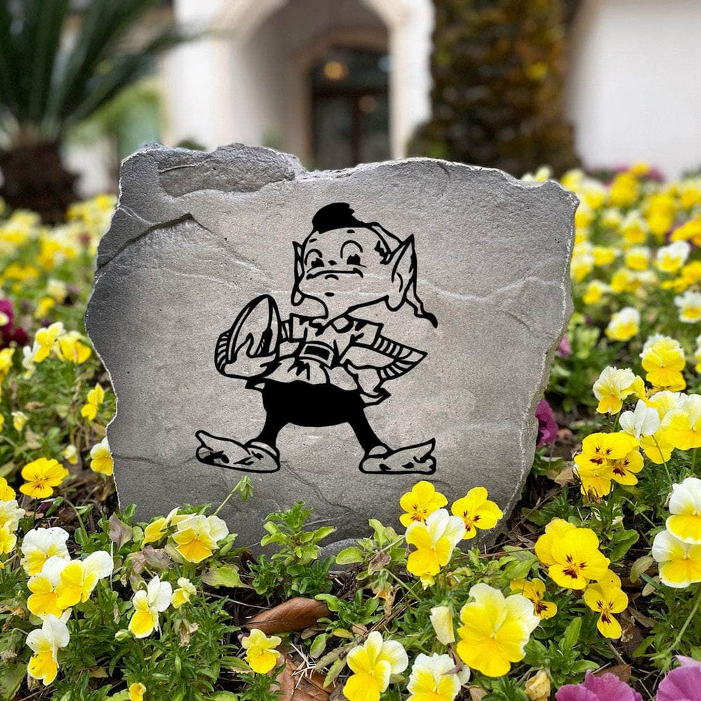 Premium engraved Cleveland Browns Logo Stone designed for loyal Browns fans who want to showcase their team pride with durable outdoor décor. Built to withstand the elements while enhancing curb appeal.
