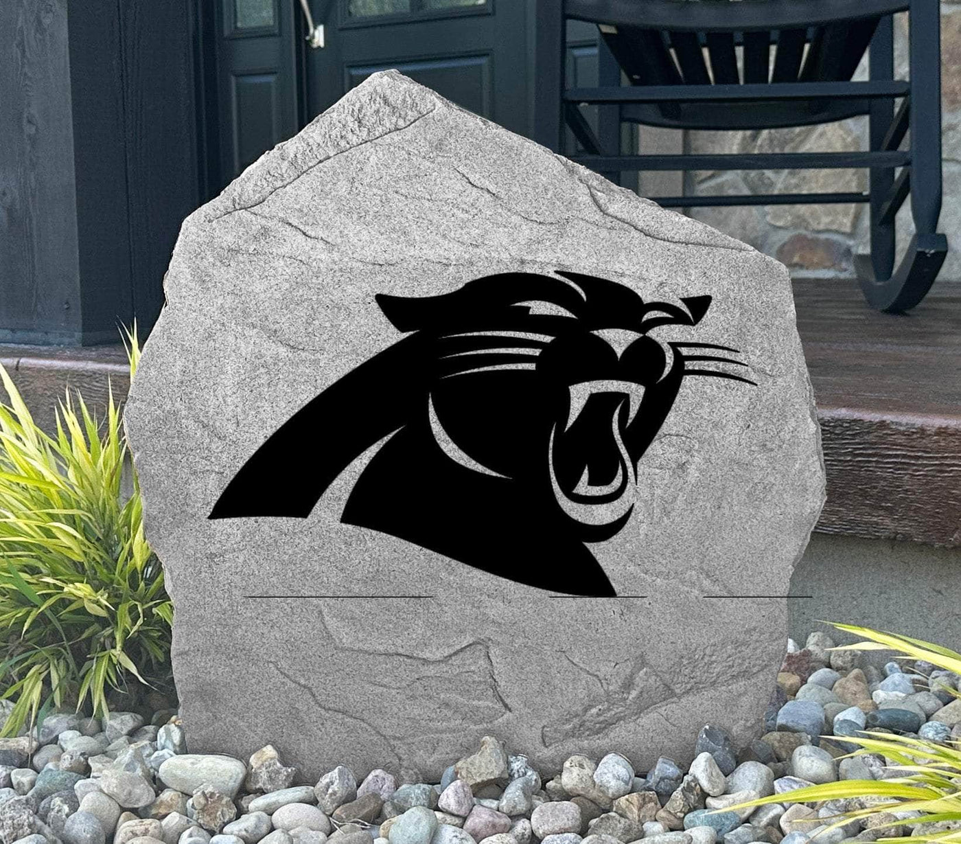 Carolina Panthers Logo Stone