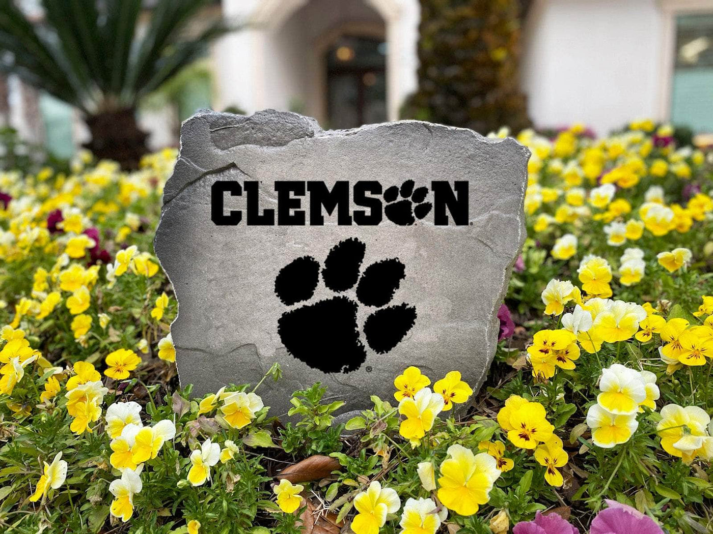 Clemson University Logo Stone