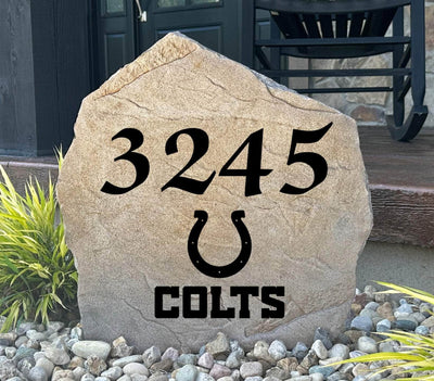 Indianapolis Colts Address Stone