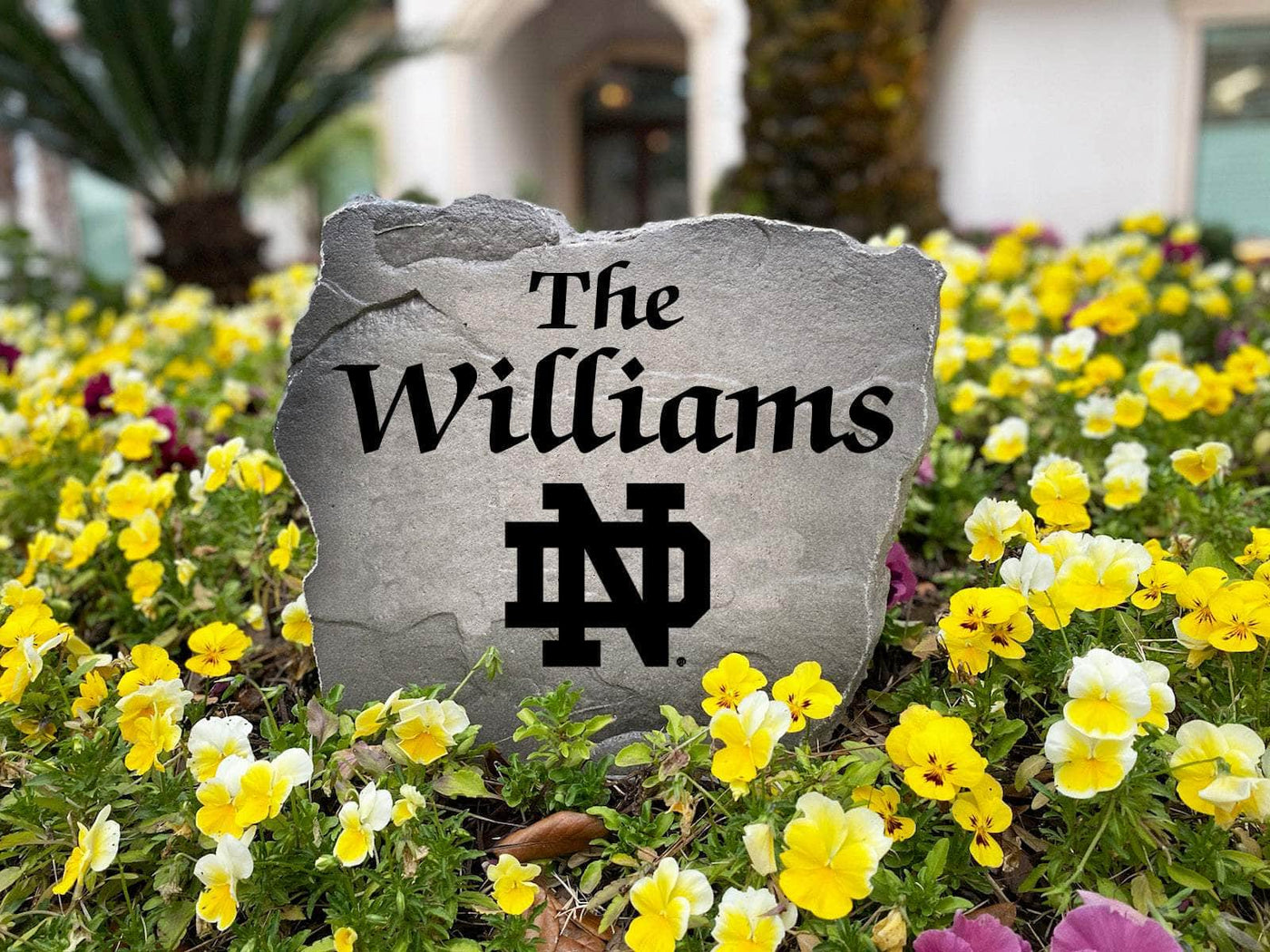 University Of Notre Dame Name Stone