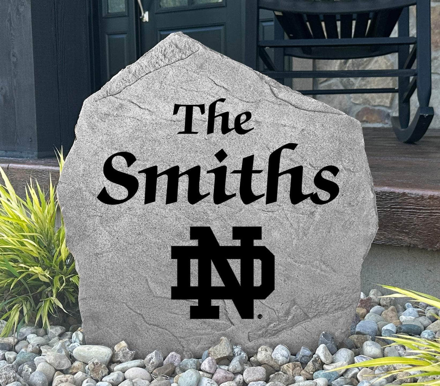University Of Notre Dame Name Stone