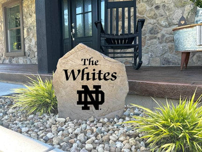 University Of Notre Dame Name Stone
