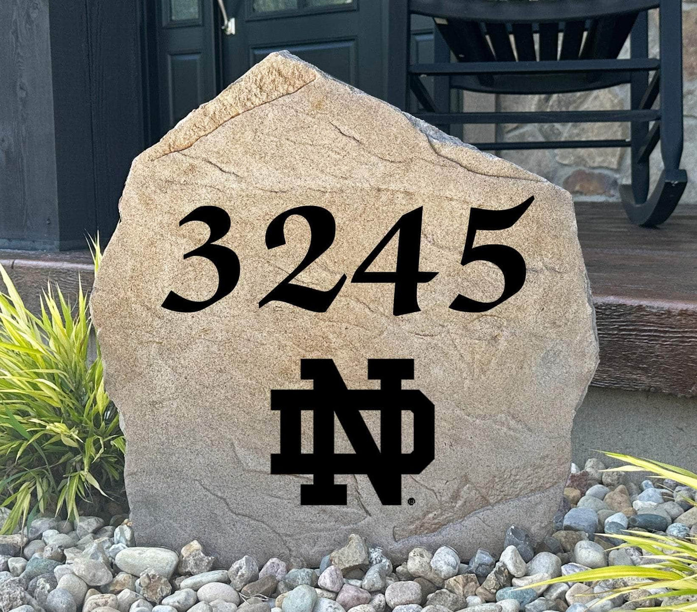University Of Notre Dame Address Stone