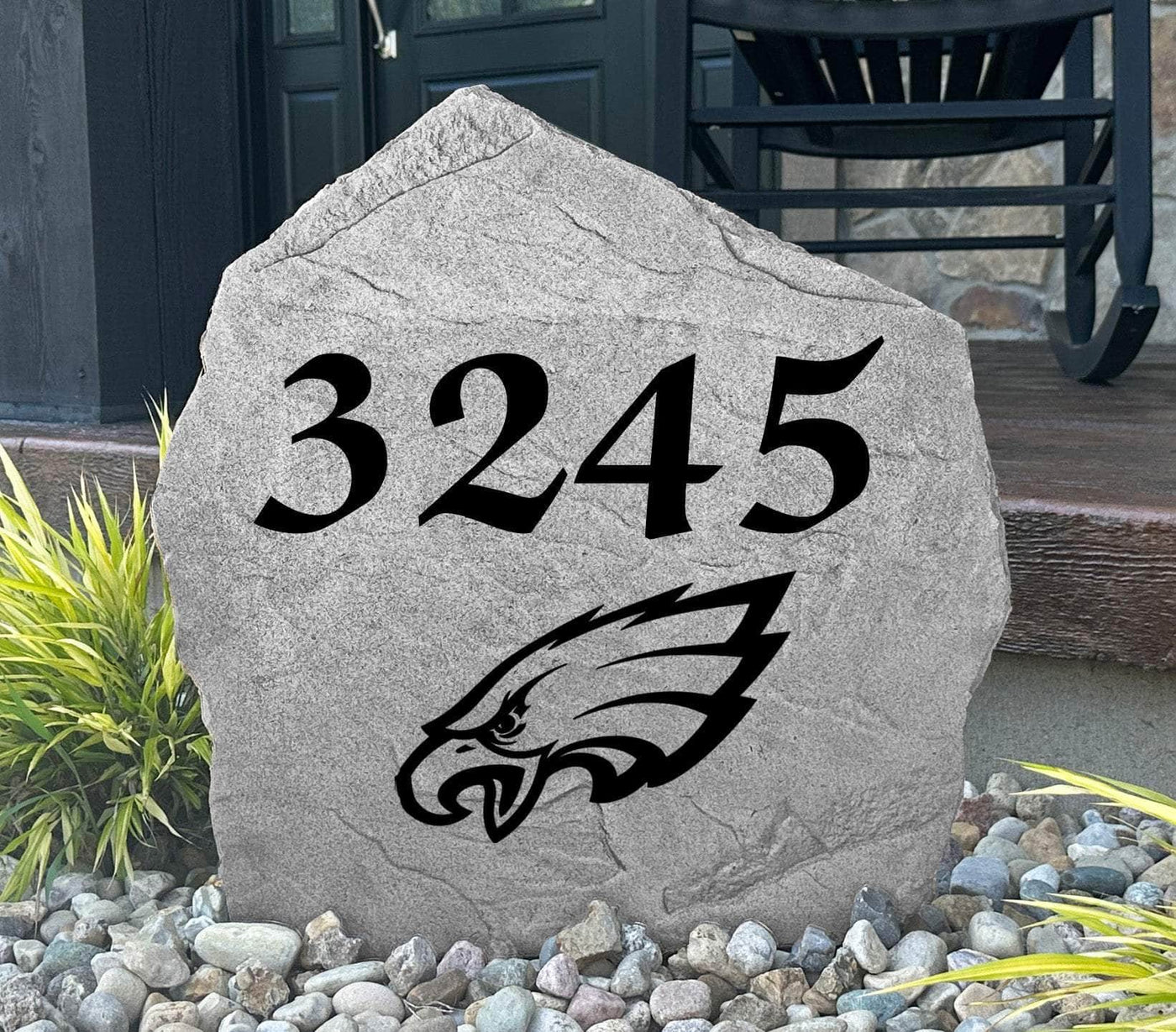 Philadelphia Eagles Address Stone