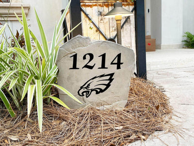 Philadelphia Eagles Address Stone