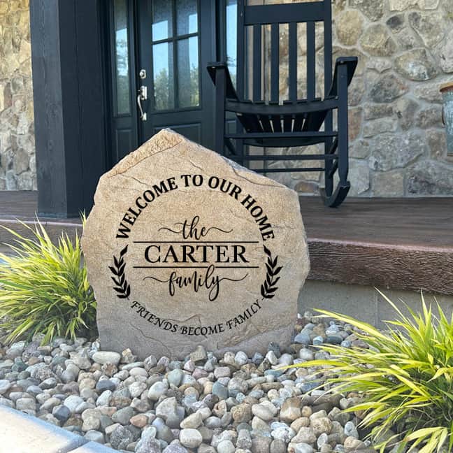 Weather-resistant Golf Name marker designed to celebrate your passion for the game while adding personalized curb appeal to your home's exterior.