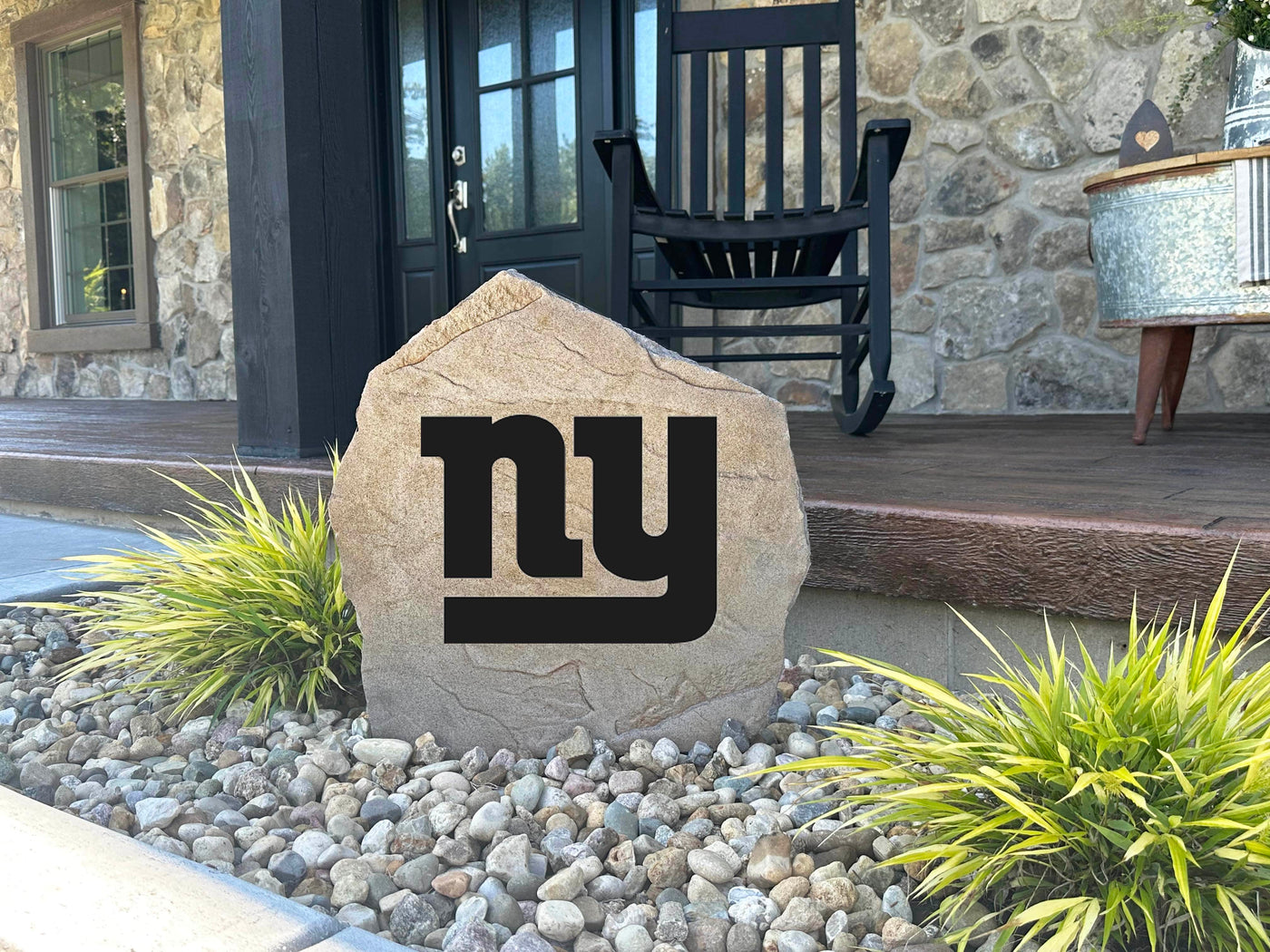 New York Giants Logo Stone