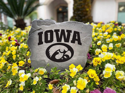 University Of Iowa Logo Stone