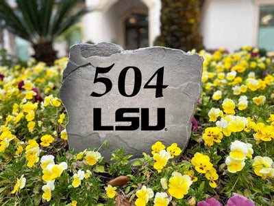 LSU Address Stone