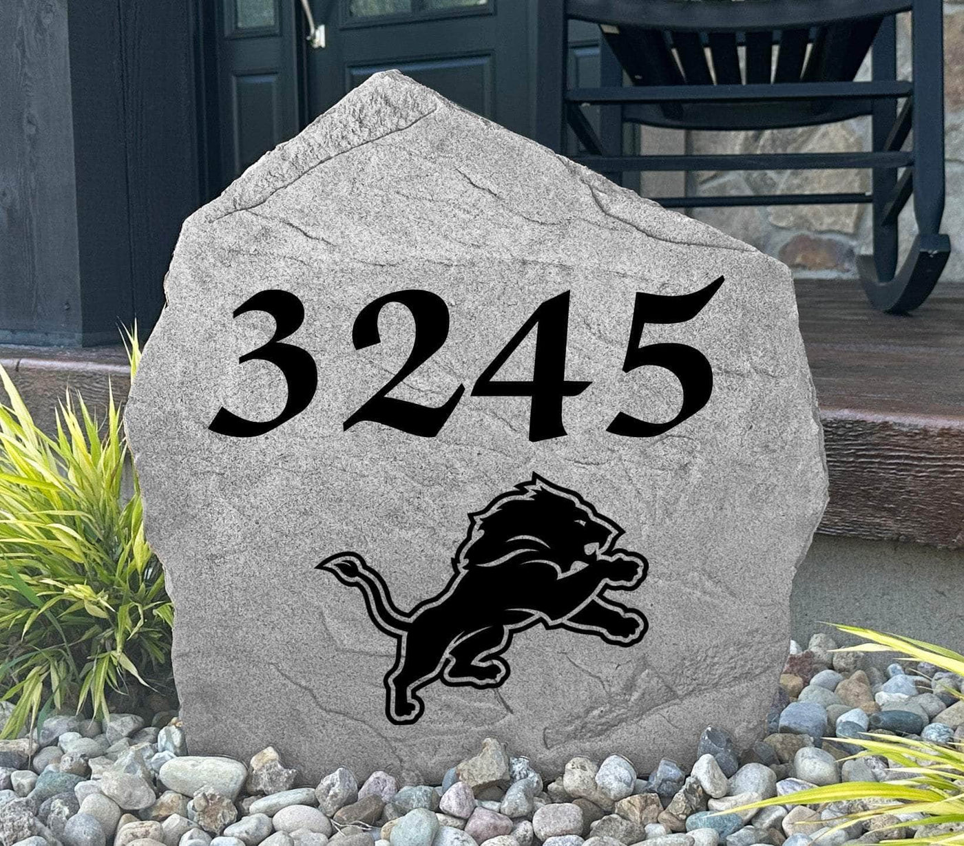 Detroit Lions Address Stone