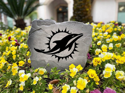 Miami Dolphins Logo Stone