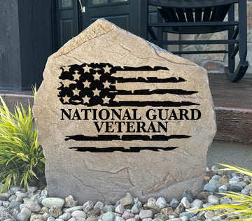 Veteran Flag Stone