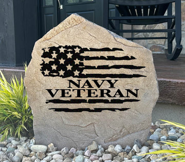 Veteran Flag Stone