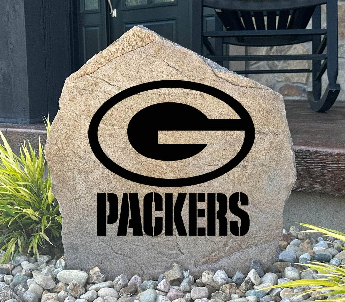 Green Bay Packers Logo Stone