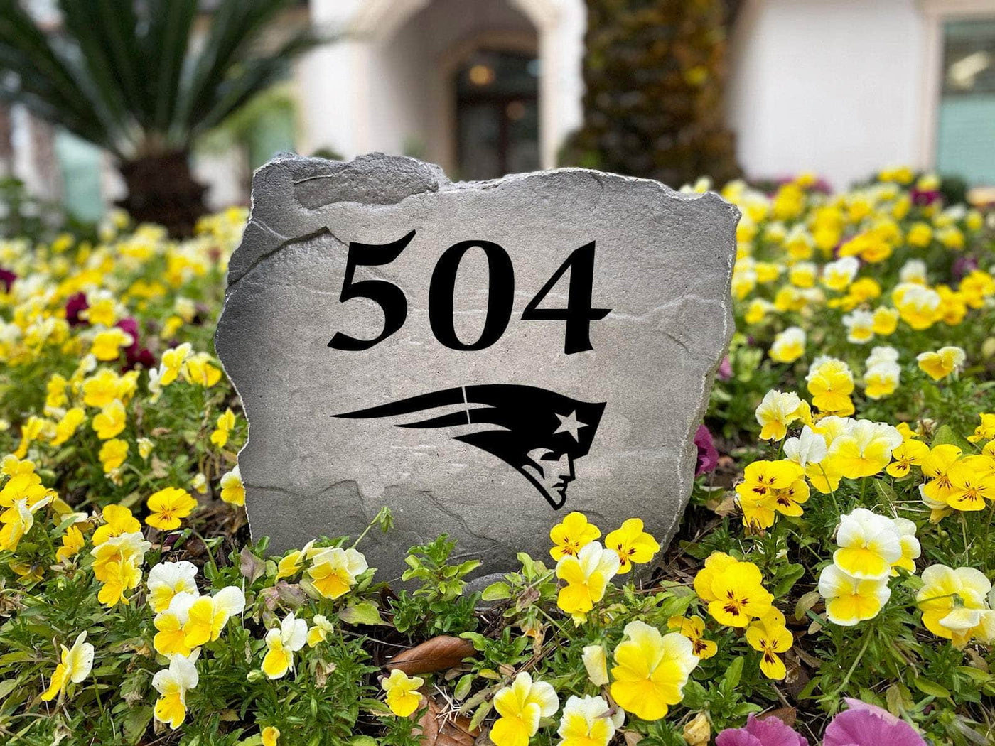 New England Patriots Address Stone