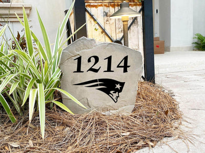 New England Patriots Address Stone