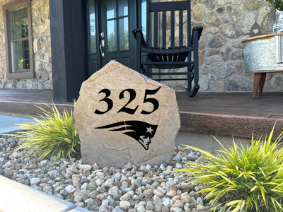 New England Patriots Address Stone