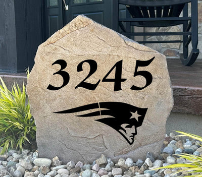 New England Patriots Address Stone