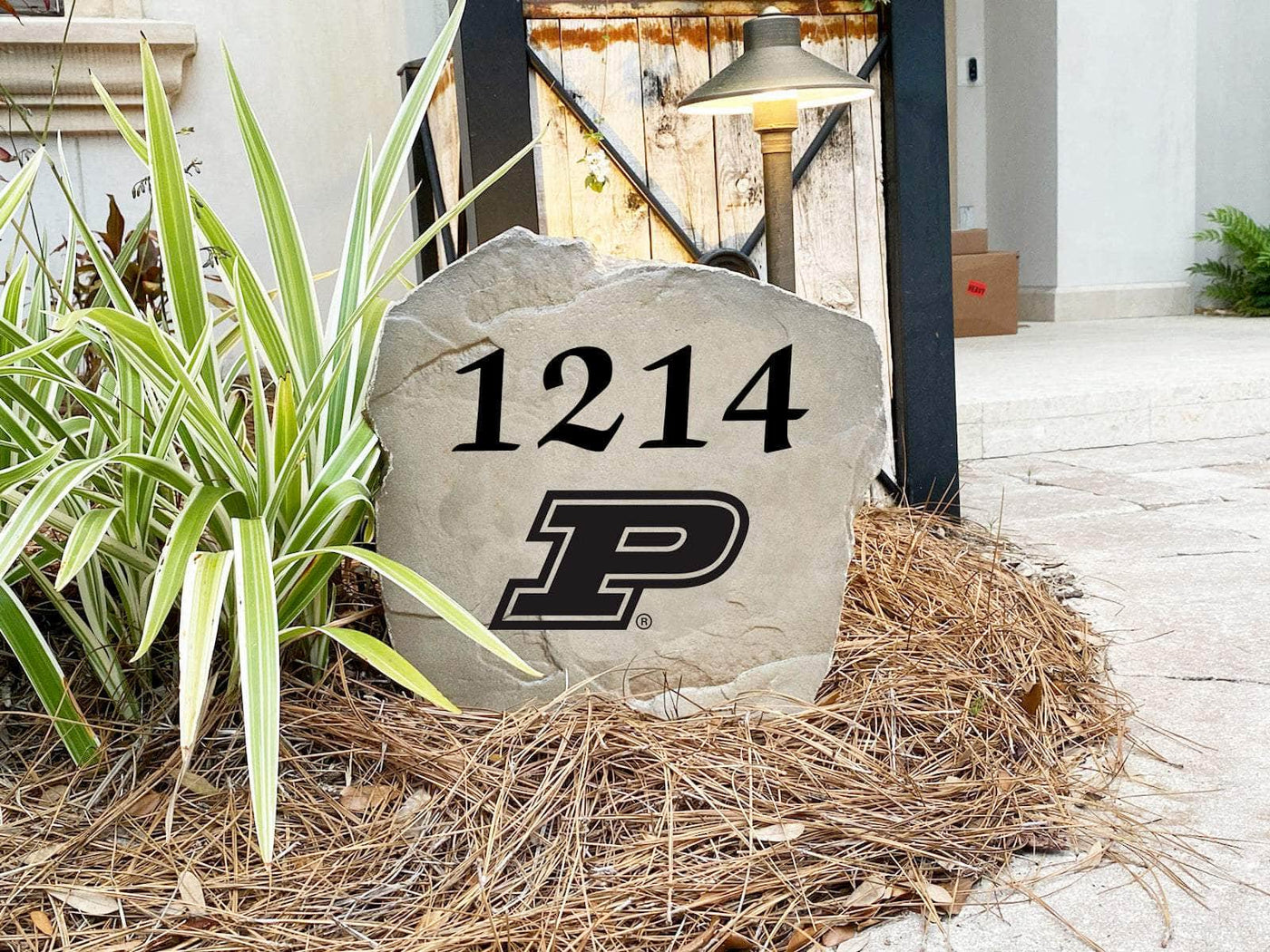 Purdue University Address Stone