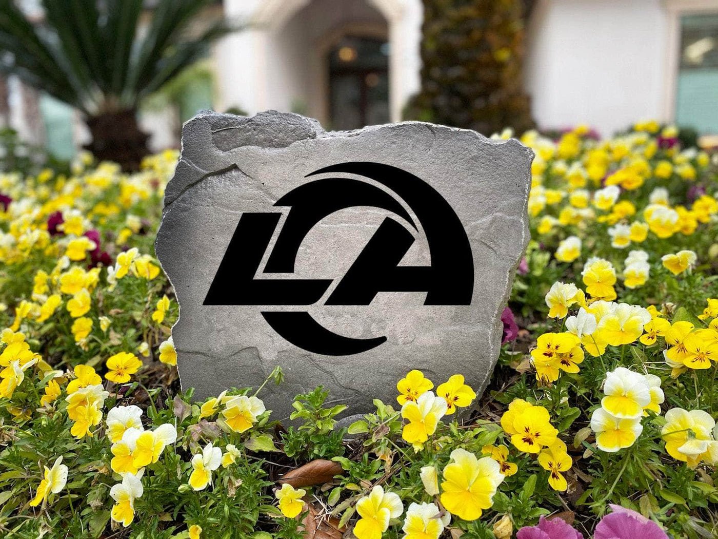 Los Angeles Rams Logo Stone