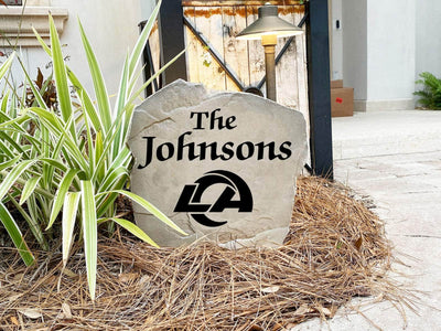 Los Angeles Rams Name Stone